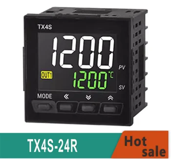 Регулатор на температурата TX4S-24R, 1/16 DIN, 4-цифрен LCD дисплей, PID-регулатор, Релеен изход, 100-240 vac 50/60 Hz