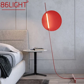 8686LIGHT Скандинавски червен лампиона с Модерна Съвременна фамилна хол Творчески led декоративна лампа