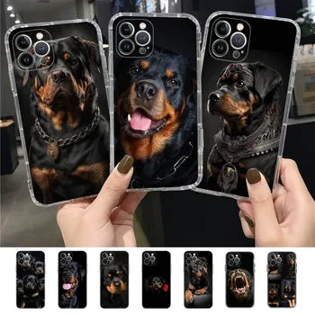 Калъф За Телефон Rottweiler Animale Dog За iPhone 15 14 11 12 13 Mini Pro XS Max Cover 6 7 8 Plus X XR SE 2020 Funda Shell
