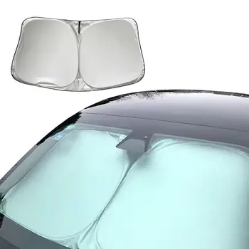 Сгъваеми слънчеви очила на предното стъкло на автомобила, Очила, Слънцезащитен чадър на предното стъкло на превозното средство за Tesla Model 3 Y, аксесоари за слънчеви очила
