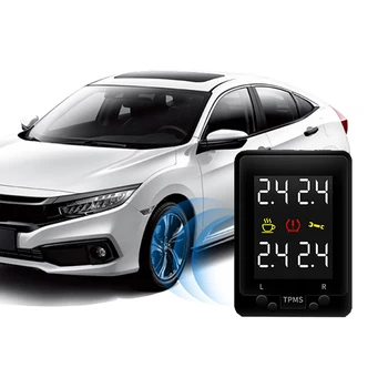 Цифрова LCD устройство за контрол на налягането в гумите TPMS Система за мониторинг за автомобилни аксесоари Honda Accord Acura TSX Inspire