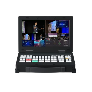 Многовидовая излъчването на живо 4xH DMI входове, 6 канален аудио-видео превключвател и смесител за излъчване на църковните телемедицинских концерти
