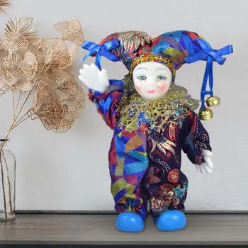 Порцеланова кукла-клоун 7,87 