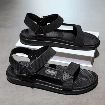 Тенденцията летни сандали за мъже, на пипане прилича на облак, Мека и удобна Гъвкава плажни обувки на Оригиналната марка, ультралегкая уютна обувки