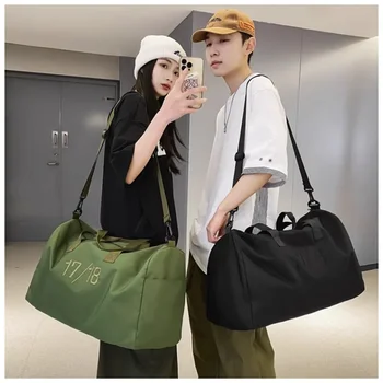 Нови дрехи за голф, мъжка чанта през рамо, брезентовая чанта за багаж с голям капацитет, дамски преносима спортна чанта за съхранение.