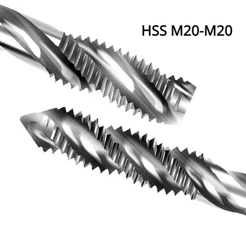 M2-M20 HSS Машина Със Спирала Канавкой Метчик Инсталация на Винт С Резба Режещ Инструмент с Цпу за Рязане на Алуминиеви Заготовки Тренировка Метрични