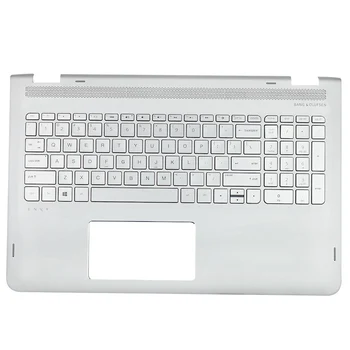 НОВОСТ за лаптоп HP ENVY X360 M6-AQ 15-AQ 15T-AQ M6-AQ005DX 15-AQ173CL, Горната част на корпуса на апарата със Стойката за ръце, клавиатура с подсветка 857283-001