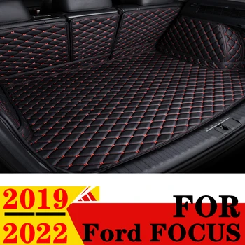 Подложка За Багажник за Автомобили FORD Focus 2022 2020 2021 2019 Задния Товарен Подложка Задни Багажното Тава багажная Тампон Детайли Килим За интериора на Автомобили
