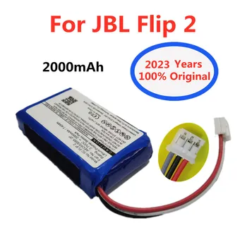 Нов 100% Оригинална Батерия за динамиката на JBL Flip 2 Flip2 Flip II (2013) 3,7 ПРЕЗ 2000 mah AEC653055-2Т Безжична Bluetooth Аудио Батерия
