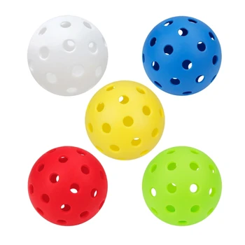 3 опаковки с 40 дупки, аксесоари за пиклбола, уличен топка за пиклбола H58D