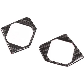 За Toyota Tacoma 2015-2020 Покритие капаци бутони на волана на колата Декоративна Рамка Аксесоари за стикери от карбон