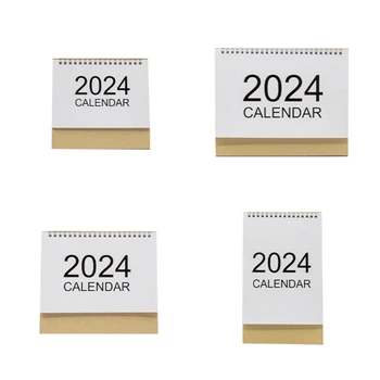 мини настолен календар co231 2024 за домашния офис, украса за ежедневника