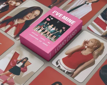 55 бр./компл. Kpop АЙВ Нов фото албум I ' Ve MIN Lomo Cards Висококачествени фотокарточки