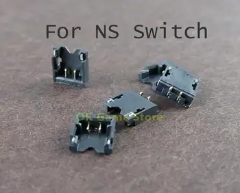 2 бр./лот Оригинален Жак За Зареждане за Захранване Конектор За Свързване на Батерията Порт за Интерфейс на Батерията на Контролера NS Switch