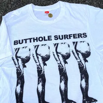 Реколта тениска Butthole Surfers Band, мъжки модни тениска с дълги ръкави от S до 5XL TT8078
