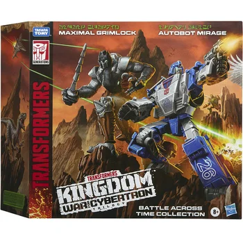 [В наличност] Фигурка Hasbro Трансформърс Autobot Mirage & Maximal Grimlock Generations Kingdom Deluxe Wfc-K40 5,5-инчов F1209