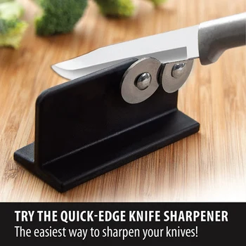 быстрорежущая острилка за ножове за прибори за хранене - колела от неръждаема стомана, осигуряващи остротата на ножа, за многократна употреба, с дълъг живот