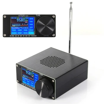 Нов Многолентови радио ATS25 Max Si4732, Полнодиапазонный FM RDS AM, MW LW SW, SSB, DSP, Приемник на спектралната сканиране ATS-25