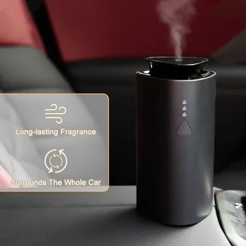Ароматни дифузор NAMSTE Smart Car капацитет от 30 мл, заряжающийся чрез USB, електрически ароматно масло Оазис за колата, освежители за въздух за дома