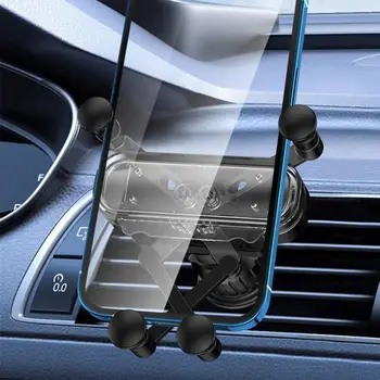 Шеститочечный Гравитационный Кола на Телефона GPS Поддръжка на Закрепване на Автомобилния Вентилационни Отвори За 4,7-6,9 Инча(ите) И) на Притежателя на Мобилен Телефон Аксесоари за Автомобили
