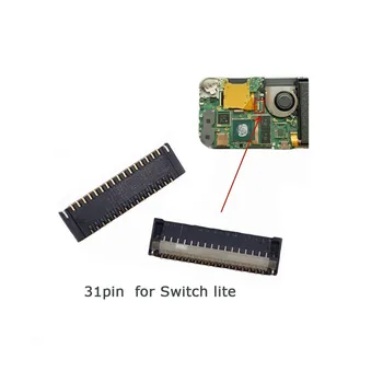31-пинов конектор за слота за карти игра Switch lite, резервни части за ремонт на