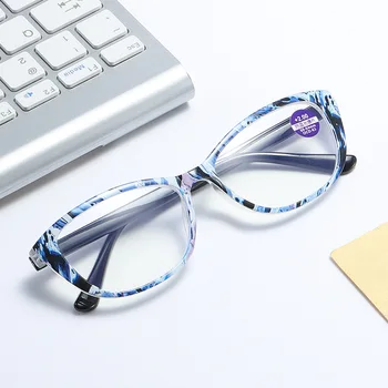 Модни цветни очила за четене, анти-Сини очила за старческо, HD Леки неутрални очила за старческо за мъже