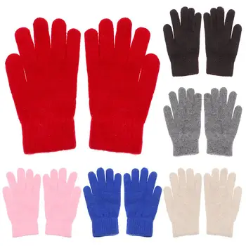 Модни Улични Кашмир Ръкавици, Зимни Ръкавици, Топли ръкавици с Пълни пръсти
