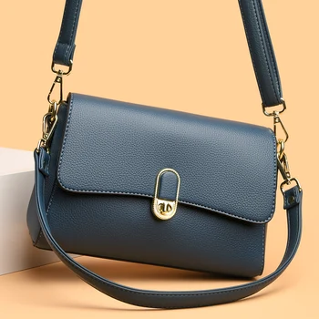 Нов дамски портфейл, качествена чанта от изкуствена кожа, чанти-незабавни посланици, женски клатч, модни дамски чанта през рамо Sac2023