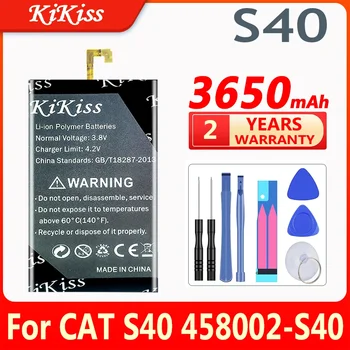 Преносимото батерия KiKiss 3650mAh S40 за Caterpillar CAT S40 S 40 458002-S40