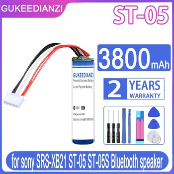 GUKEEDIANZI Взаимозаменяеми батерия ST-05 3800 ма за sony SRS-XB21 ST-05 ST-05S Bluetooth говорител