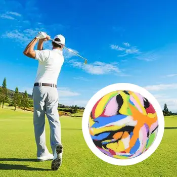 Топките за голф са Гъвкави Тренировъчните топки за голф, белите Дробове, в Широка употреба, Удобни, цветни Топки за голф от EVA