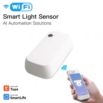 Интелигентен сензор за осветление на Hristo Wifi Интелигентен сензор за околната светлина Сензор за яркост Сензор за контрол Сензор за яркост на един умен дом Sen