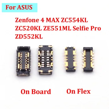 2 елемента Нов Вътрешен Конектор спк стартира строителни Притежателя на Батерията Битумен Контакт за ASUS Zenfone 4 MAX ZC554KL ZC520KL ZE551ML Selfie Pro ZD552KL