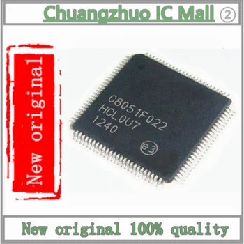 1 бр./лот Нов оригинален C8051F022-GQR C8051F022 64 KB 2,7 В ~ 3,6 51 серия 25 Mhz 64 микроконтролера TQFP100 MCU/MPU/SoC ROHS