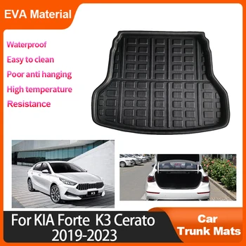 Подложка за Багажник на KIA Forte Kia K3 Cerato BD 2019 2020 2021 2022 2023 Аксесоари Водоустойчив EVA Материал Подложка За Съхранение на Багаж Противоскользящий