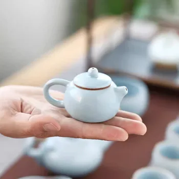 Мини Супени Домашни Любимци Ruyao, Малък Чайник За Чай, Пот На Пръстите Си, Чаени Аксесоари Gong Fu, Дзен-Украса За Дома