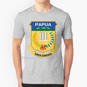Папуа (провинция) Висококачествени тениски с логото на марката, модна тениска 2023 г., нова тениска с изображение