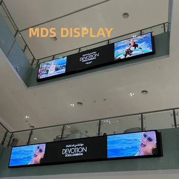 Led екран за вътрешна реклама MDS P2.5 в търговски център