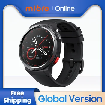 Mibro GS Smartwatch Позициониране GPS Батерия 460 ма ОРБ 1,43-Инчов AMOLED HD Екран 5ATM Водоустойчив Дамски Спортни Мъжки Смарт Часовници