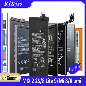 за телефони Xiaomi Батерия за Xiaomi 9 MI9 Mi 8 Mi8 M8 Mix 2 Mix 2S 8 Lite 8Lite MI8 Lite за Xiaomi9 Сменяеми Батерии