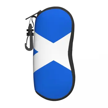 Калъф за очила Шотландския Флаг Сладък калъф за карти Хумор Графичен Калъф за очила
