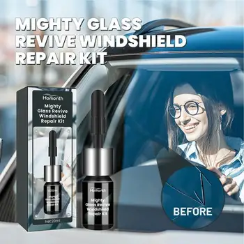 Комплект за ремонт на предното стъкло, течност за ремонт автостекол, бързо възстановяване на драскотини по стъклото, инструмент за предното стъкло на превозното средство