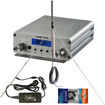 Регулируема FM-предавател с мощност 3 Вата/15 W CZE-15B Стерео PLL FM радио и излъчване на предавателя
