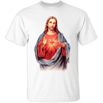Католическата тениска Sacred Heart of JESUS Christ