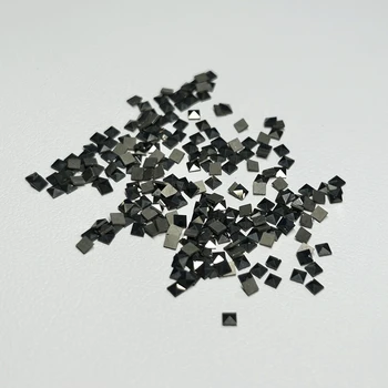 1000 парчета 1 пакет Оригинален камък, квадрат 1-2 мм, 1,2-2.3 мм, мозайка от халькопирита с плоска повърхност, россыпь скъпоценни камъни
