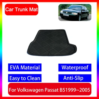 Подложка За Багажник на кола на Volkswagen VW Passat B5 B5.5 1999 2000 2001 2002 2003 2004 2005 Автоаксесоари За Килими, Изработени От Въглеродни Влакна