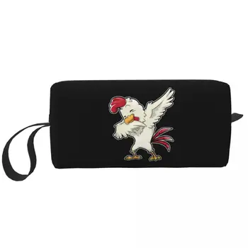 Вытирающий Пиле Танц Пилета Смешно Косметичка Пътна Косметичка Мъжки Дамски Чанта за тоалетни принадлежности Dopp Kit