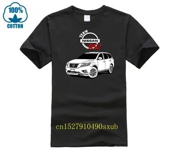 Изработена по Поръчка Тениска Nissan Pathfinder Team Nissan R52 Car Crossover SUV