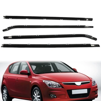 За Hyundai I30 FD Hatch 2007 2008 2009 2010 2011 2012 Автомобилни уплътнителни ленти за прозорци и врати, Довършителни гумена вложка Врата каишка