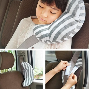 Възглавница за главата с останалите под формата на възглавници за детска кола, възглавница за детски колан за безопасност, поддръжка оголовья детска раменния колан